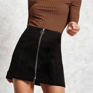 A-Line Corduroy Skirt